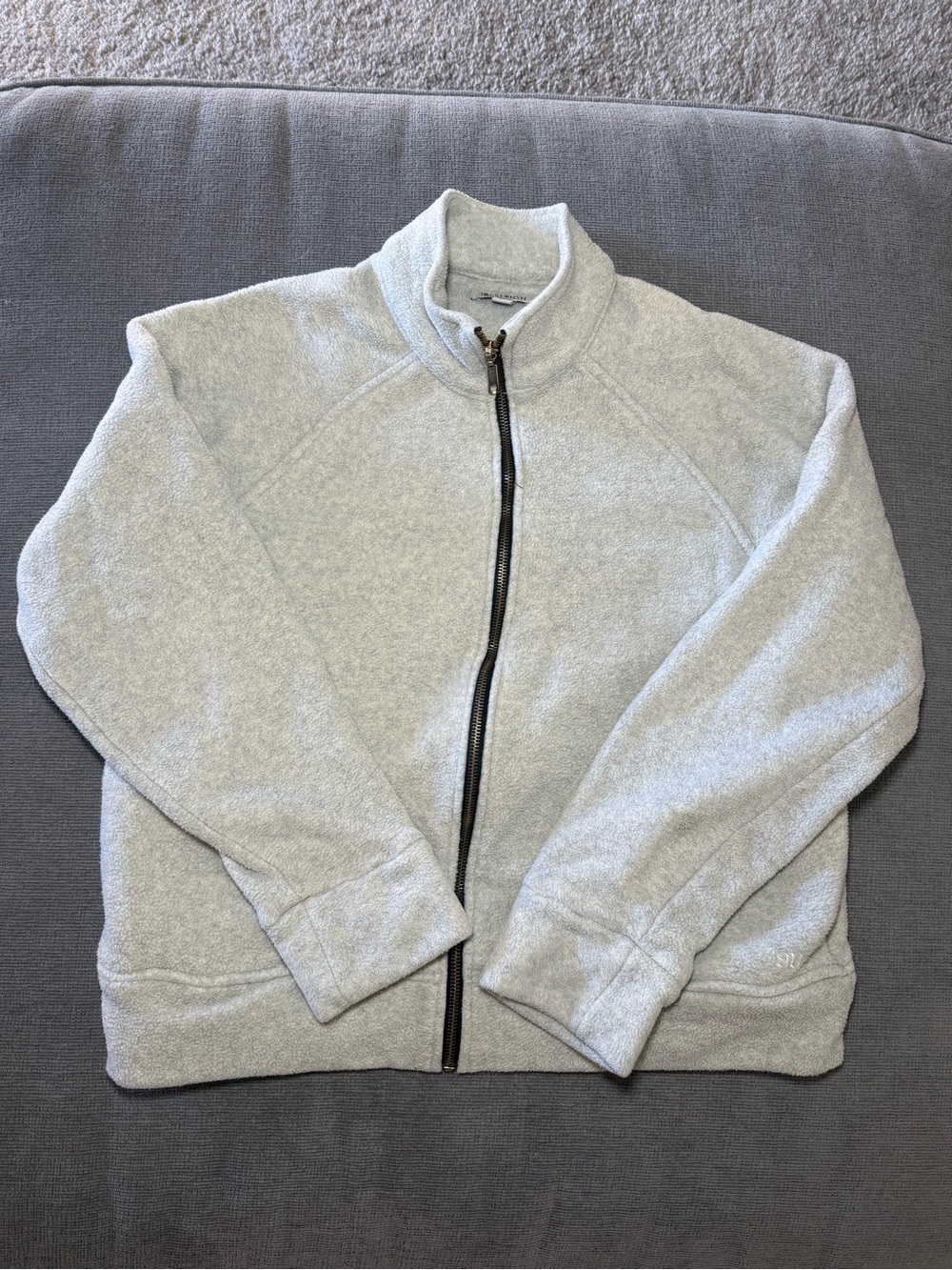 Albion Light Gray Women's Zip-Up Jacket
